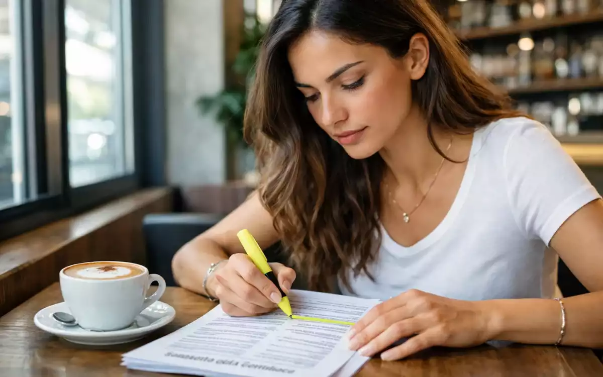 Persona che studia glossario scommesse sportive