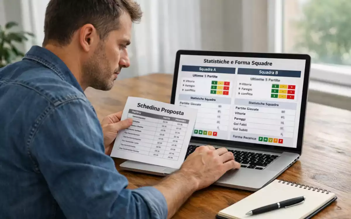 Analisi critica di una schedina prima di giocarla